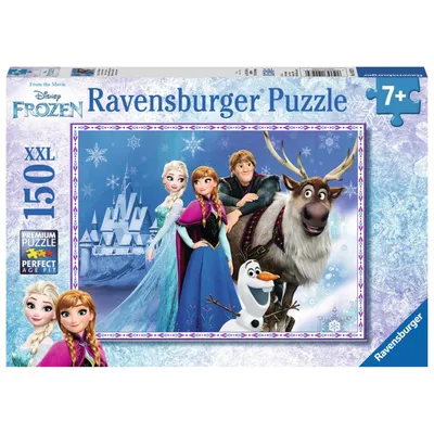 Produktbild von 150 Teile Ravensburger Kinder Puzzle XXL Disney Frozen Elsa die Eiskönigin 10027
