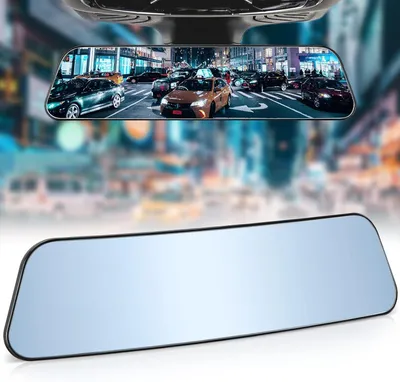 Produktbild von Innenspiegel Panorama, universell, mit Blendenschutz, für Autos und SUVs
