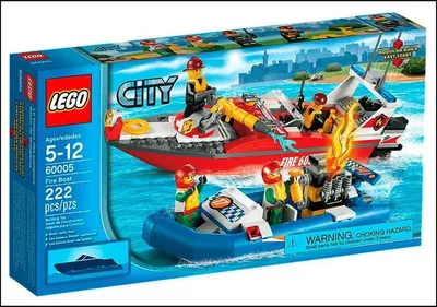 Produktbild von Lego 60005 Feuerwehr - Boot