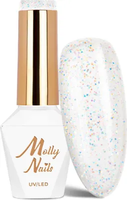 Immagine prodotto di Molly Nails Winter Crystalize Morning Light HEMA/Di-HEMA-freier Hybrid-Nagellack, 8 g, Nr. 220