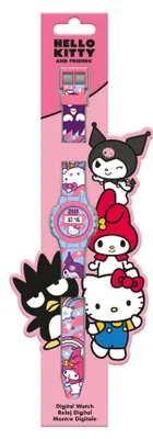 Obrázok produktu pre Digitálne hodinky s motívom Hello Kitty a jej priateľov