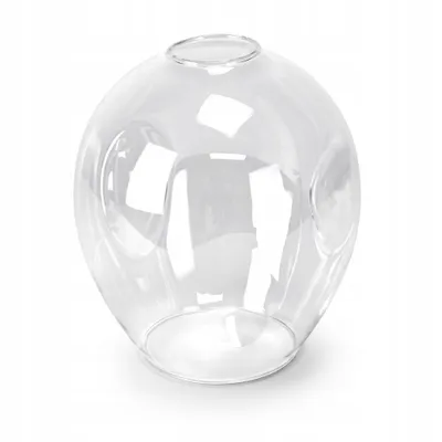 Produktbild von LUXOLAR Glasschirm E27 Klar Transparent Organische Form Ø15cm