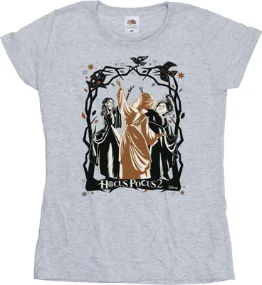 Produktbild von Disney - "Hocus Pocus" T-Shirt für Damen BI48505 (XXL) (Grau)