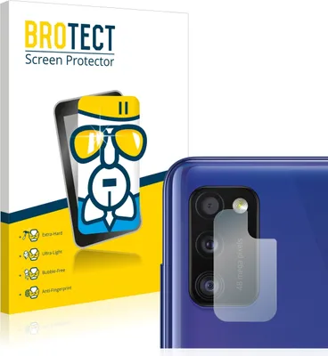 Produktbild von BROTECT Schutzglas für Samsung Galaxy A41 (NUR Kameraschutz) Schutzfolie Panzer Folie Glas Display Schutz klar