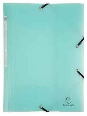 Obrázok produktu pre Doska s gumičkou, PP, A4, EXACOMPTA "Chromaline Pastel", zelená
