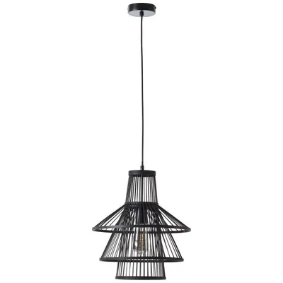 Produktbild von BRILLIANT Hartland Pendelleuchte 35cm schwarz 99544/06