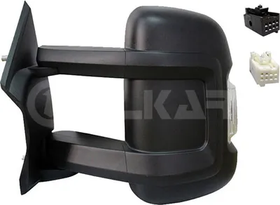 Produktbild von ALKAR 9265922 Außenspiegel Seitenspiegel Links für FIAT Ducato Kastenwagen (250, 290) Konvex Manuell