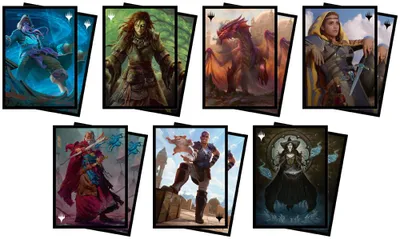 Produktbild von Ultra Pro - Deck Protector Standard Sleeves - Magic: Commander Legends - Battle for Baldurs Gate (100) Elminster / V1