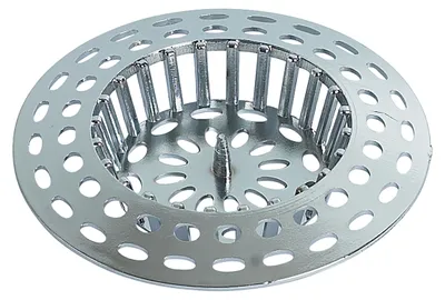 Produktbild von Abfluss-Sieb chrom 70 mm 2 Stück