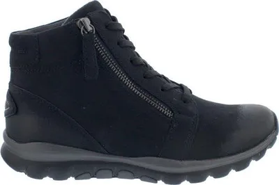 Produktbild von Rollingsoft Bootie 76.868.46, Nubukleder, ocean (Mel), Schnürung u. Reißv., Wechselfußbett 38