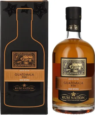 Produktbild von Rum Nation Guatemala Gran Reserva Limited Edition 40% Vol. 0,7l in Geschenkbox
