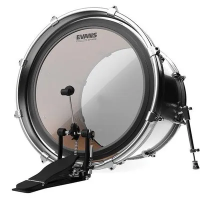 Productafbeelding van Doorzichtige Slagvel voor Bassdrum 22 inch - Verbeterde Resonantie en Duurzaamheid