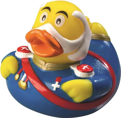 Produktbild von Franz-Josef - Hobbyente - Militärente - Quietscheente - Badeente - ca. 8 cm gross