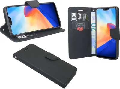Produktbild von OnePlus 6 Handyhülle Tasche Flip Case Smartphone Schutzhülle Schwarz