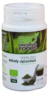 Produktbild von Junges Gerstengras Lebensmittel Nahrungsergänzungsmittel 150 g OHNE SHAKER