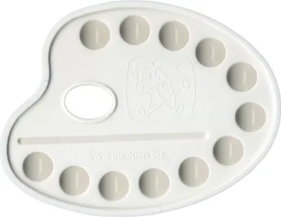 Obrázek produktu pro Paleta malířská bílá na 12 barev M