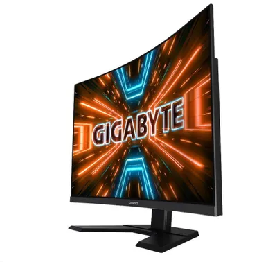 Zdjęcie produktu dla GIGABYTE G32QC A, 80 cm (31.5"), 2560 x 1440 px, Quad HD, LED, 1 ms, Czarny