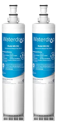 Zdjęcie produktu dla Filtr do wody do lodówki Waterdrop 4396508, kompatybilny z Whirlpool 4396508, 4396510, Maytag, KitchenAid, Hotpoint SBS002, SBS003, SBS004, SBS200, S20BRS, EDR5RXD1, 461950271171, 481281729632, USC009