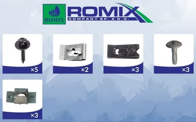 Image de Kit de montage, capot moteur ROMIX ROM 92000