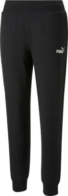 Produktbild von PUMA ESS+ Metallic Fleece-Jogginghose Damen puma black/silver metallic M
