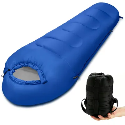Produktbild von Schlafsack 3 Jahreszeiten, ultraleicht, 750 g, für Camping