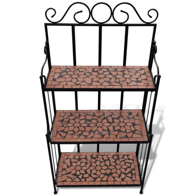 Immagine prodotto di Piedistallo per Piante Terracotta con Mosaico