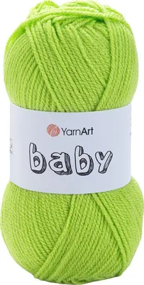 Produktbild von Yarn Art Baby 13854 Pistachio Strickgarn