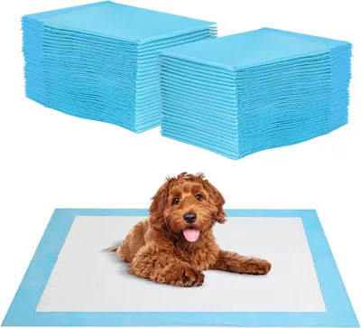 Imagen del producto de Pañales para perros, 40 unidades, 60 x 60 cm, de 5 capas, para el entrenamiento de cachorros