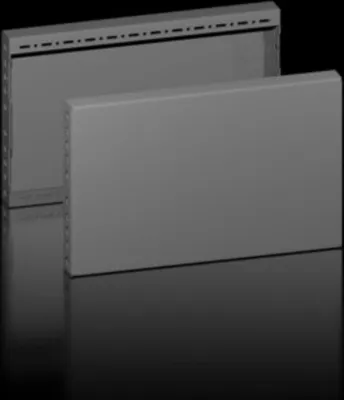 Produktbild von Rittal 8660.042, Schaltschrankseitenverkleidung, Edelstahl, Stahl, 500 mm, 200 mm