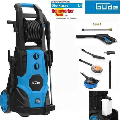 Produktbild von Güde Hochdruckreiniger GHD 3200-225  3200 W, 225 bar mit Zubehör