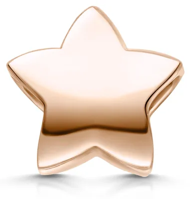 Produktbild von MATERIA by Matthias Wagner Bead Stern Rosegold aus 925 Sterling Silber rosé vergoldet 1286