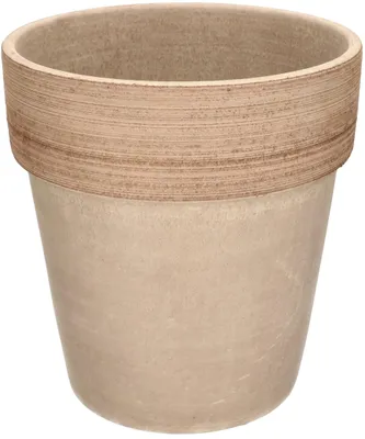 Image de KOTARBAU® Pot de fleurs en céramique, pot intérieur, diamètre : 23 cm, terre cuite, résistant au gel