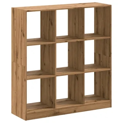 Obrázek produktu pro vidaXL Artisan dubová knihovna 102x32x108 cm materiál na bázi dřeva