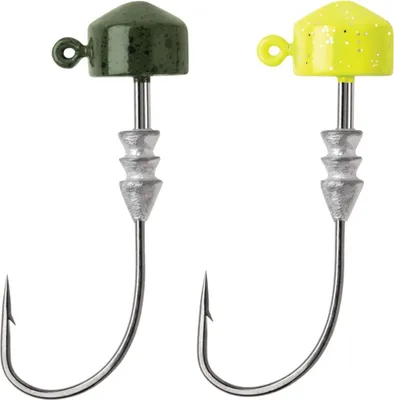 Produktbild von VMC Ned Rig Jig - 4 Jighaken, Gewicht / Farbe:3.5g / Chartreuse