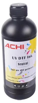 Obrázok produktu pre UV DTF atrament, objem 500 ml, vysoká kompatibilita, UV DTF biela