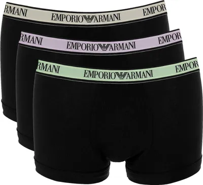 Produktbild von 3er Pack EMPORIO ARMANI Trunk Stretch Baumwolle