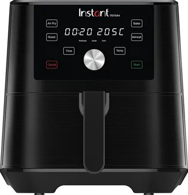 Produktbild von INSTANT POT Vortex 6 Plus Airfryer Heißluftfritteuse 3,8L 1700W schwarz