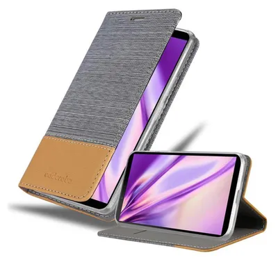Zdjęcie produktu dla Etui ochronne Cadorabo do Sony Xperia 10 II w kolorze szarym etui na telefon komórkowy pokrowiec na książkę