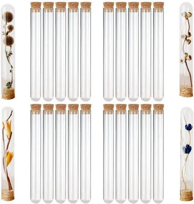 Produktbild von Reagenzgläser für Blumen und Dekoration - 20 Stück - 150 mm