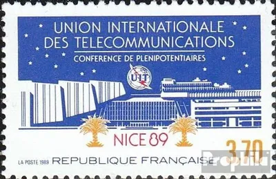 Produktbild von Briefmarken Frankreich 1989 Mi 2719 (kompl.Ausg.) postfrisch ITU