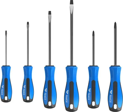 Image de BRILLIANT TOOLS Jeu de tournevis 6 pièces Fente PH Phillips - BT031000