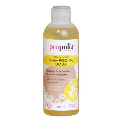 Produktbild von Bio Shampoo für geschwächtes & geschädigtes Haar feuchtigkeitsspendend revitalisierend sulfatfrei Honig Kokosnuss 200ml