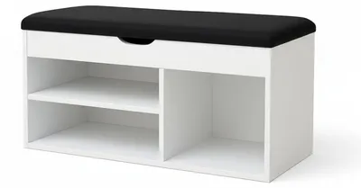 Obrázok produktu pre Stojan na topánky so sedadlom TRIA, 80 x 43 x 30 cm