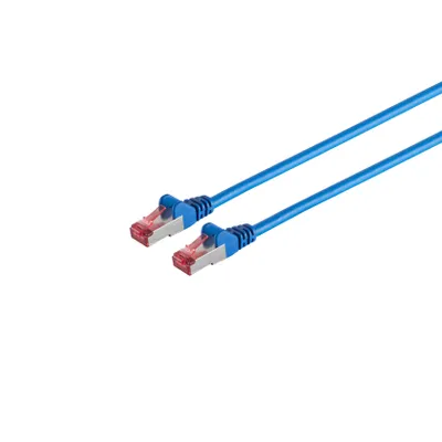Produktbild von Patchkabel cat6A S/FTP PIMF Halogenfrei blau 10m
