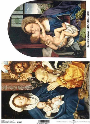 Immagine prodotto di ITD carta di riso per decoupage, icona A4 R1617