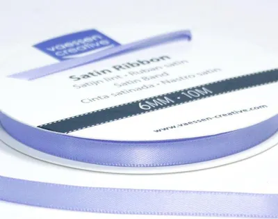 Produktbild von Vaessen Creative | Satinband 6mmx10m Lavendel