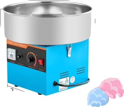 Produktbild von Zuckerwattemaschine, einfache Bedienung, integrierter Überhitzungsschutz, Blau