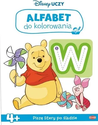 Immagine prodotto di Scopri la magia dell'alfabeto con il libro da colorare! Imparate insieme a Pooh e ai suoi amici: un divertimento perfetto per i più piccoli, un'avventura unica piena di colori!