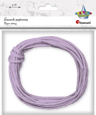 Immagine prodotto di Cordoncino di carta 5m Heather Titanum
