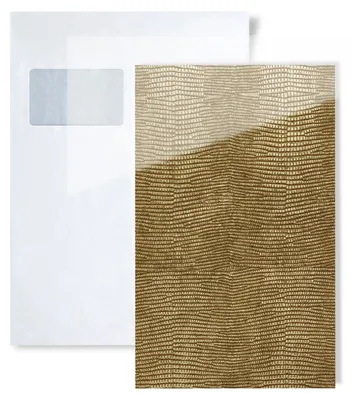 Image de 1 ÉCHANTILLON panneau mural WallFace S-16982 format A5 | LEGUAN GOLD AR+